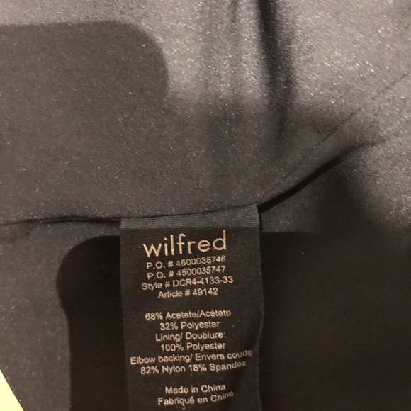 Aritzia moto blazer in black and grey - Picture 5 of 5